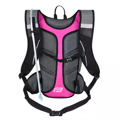 FORCE ARON ACE PLUS 10L+2L bicycle backpack rose 8966993