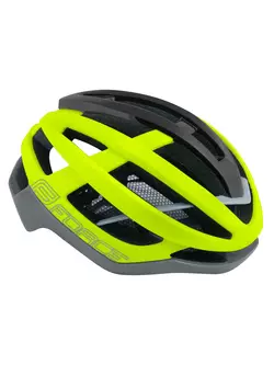 FORCE LYNX Bicycle helmet fluo yellow