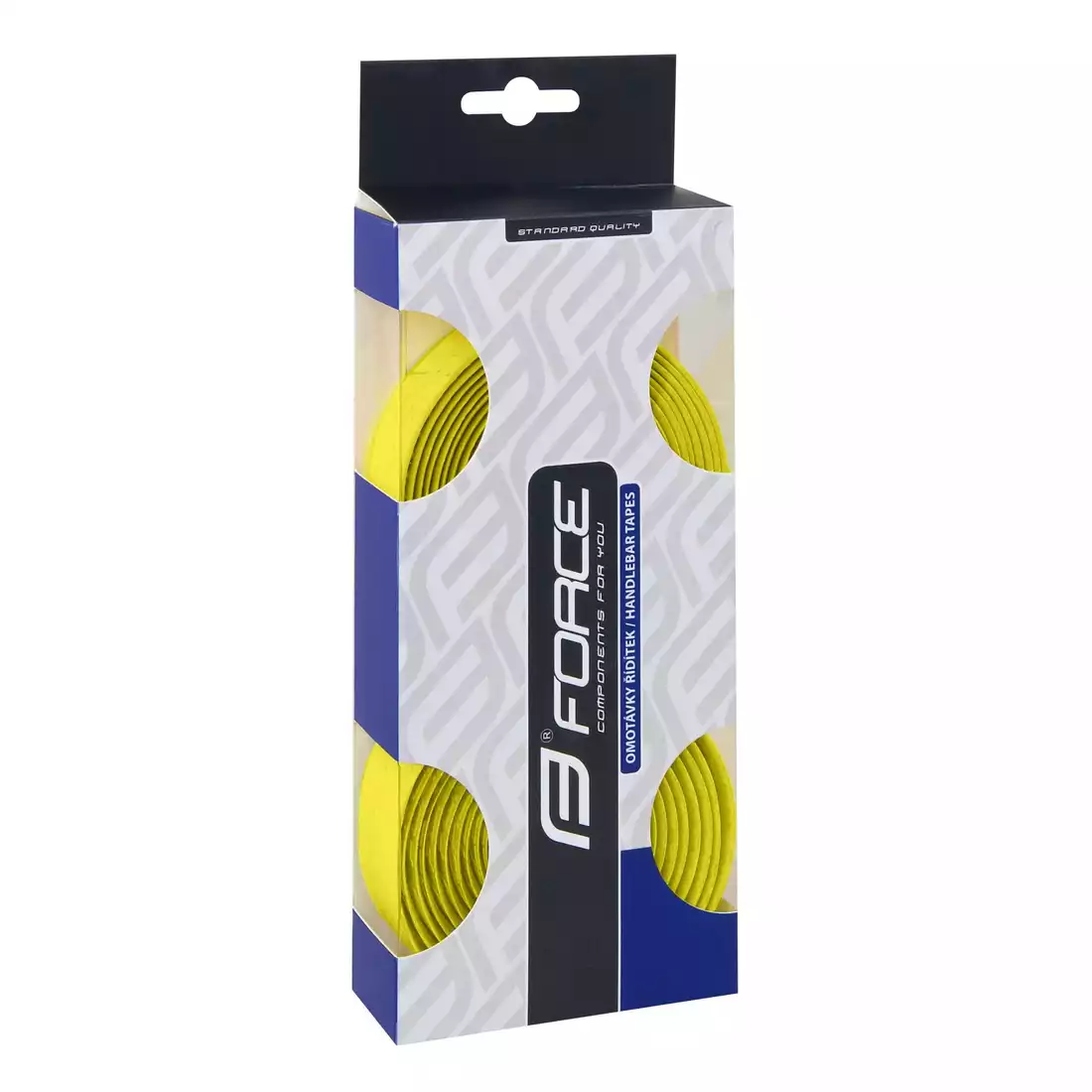 FORCE PU Tape for bicycle handlebar, yellow 