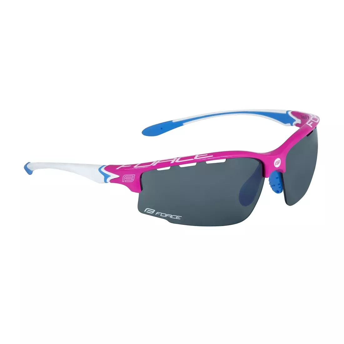 FORCE QUEEN Pink-white, black laser glasses 91060