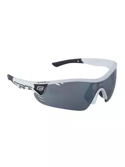 FORCE RACE PRO Glasses white and black 909393