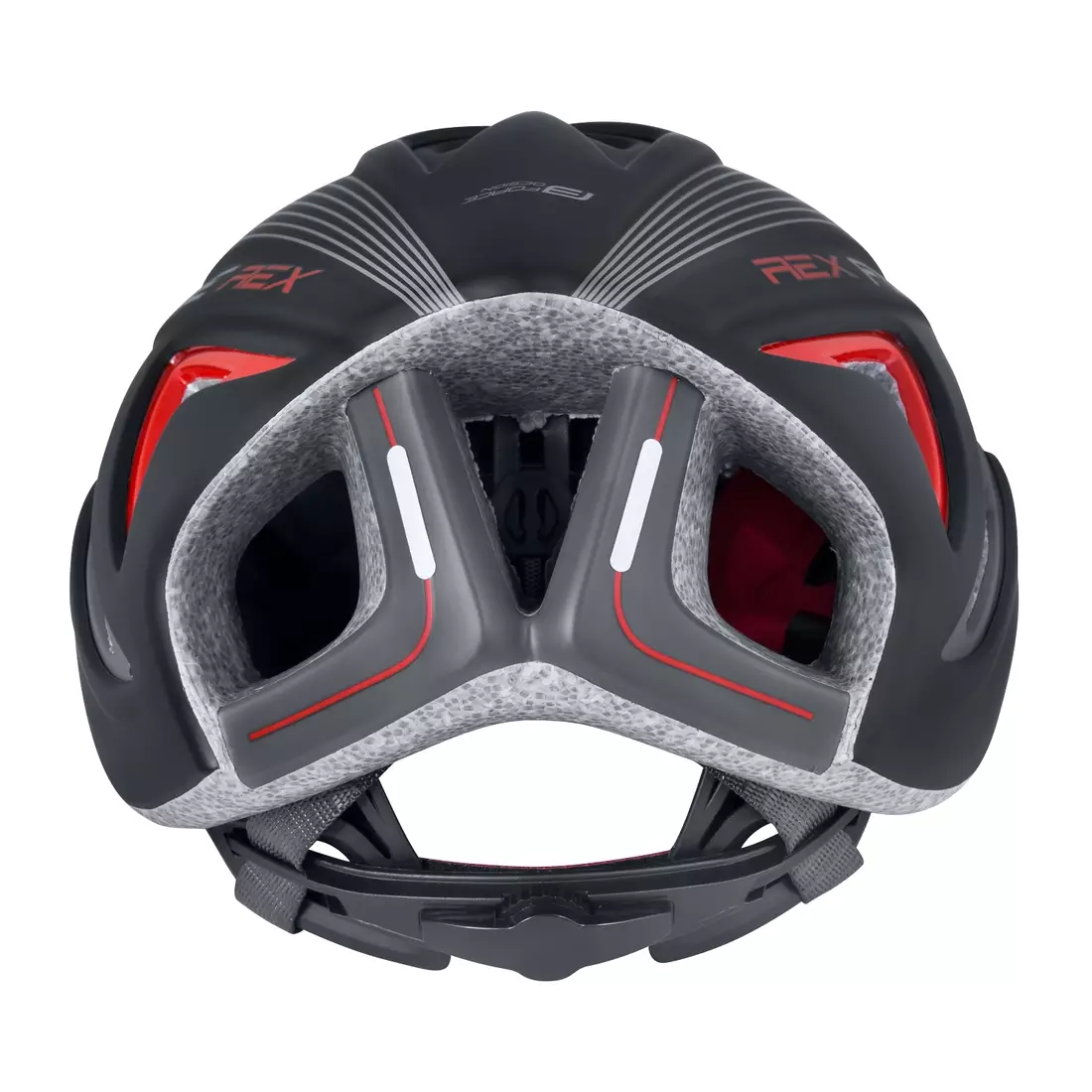 FORCE REX bicycle helmet black matt