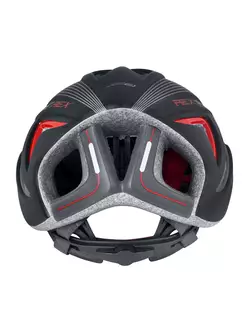 FORCE REX bicycle helmet black matt