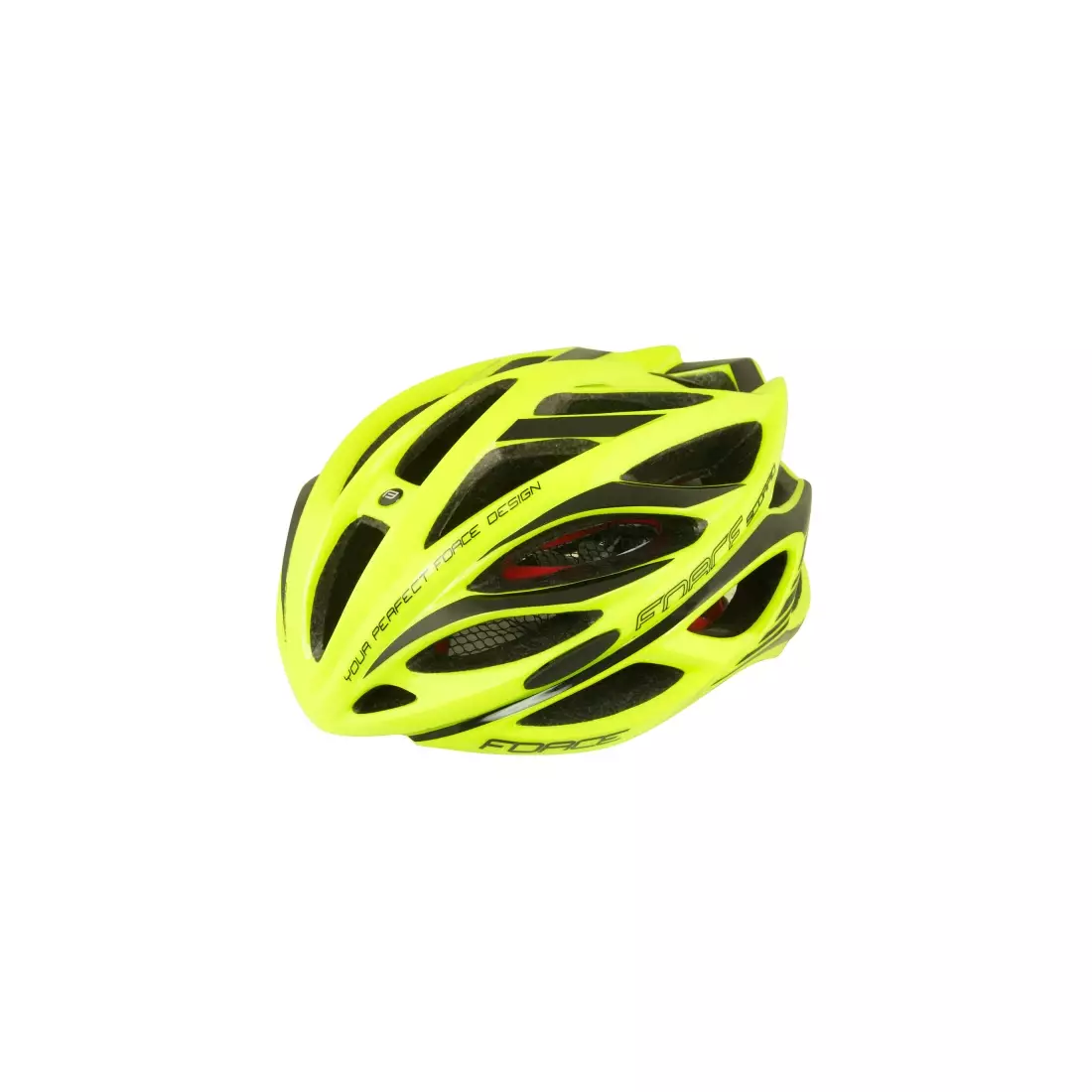 FORCE SCORPIO Bicycle helmet fluo yellow