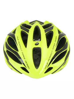 FORCE SCORPIO Bicycle helmet fluo yellow