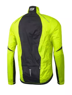 FORCE X53 rainproof cycling jacket, fluo-black 899801