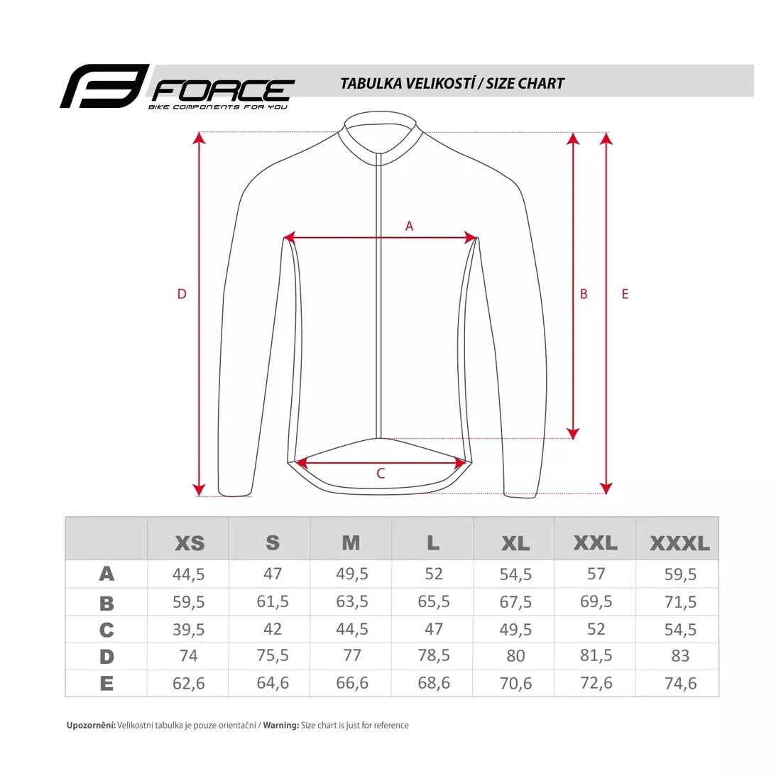 FORCE ZORO Long sleeve bicycle sweatshirt fluo-black 89981 