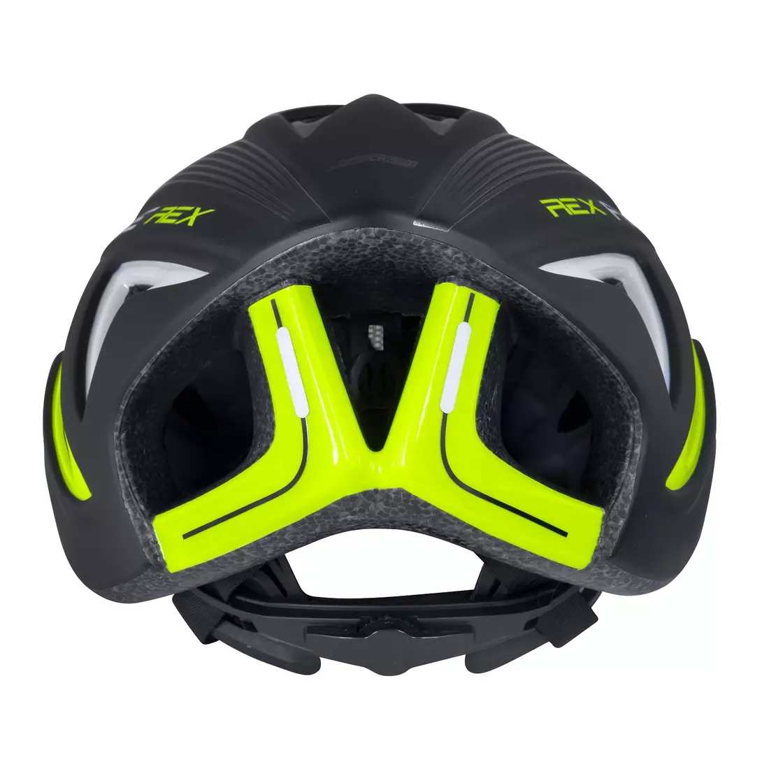 FORCE bicycle helmet REX black-fluo, 902858