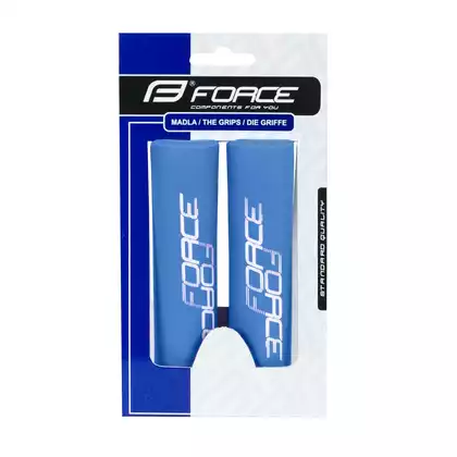 FORCE silicone grips LOX, blue 382973