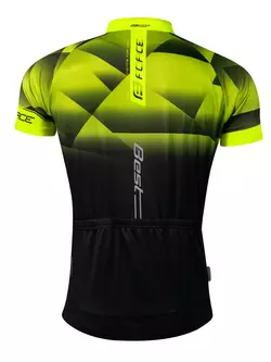 FORCE men's cycling jersey BEST fluo-black 9001293