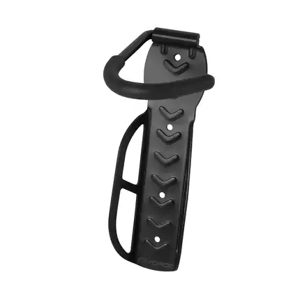 FORCE bicycle hanger on the wall, behind the wheel black