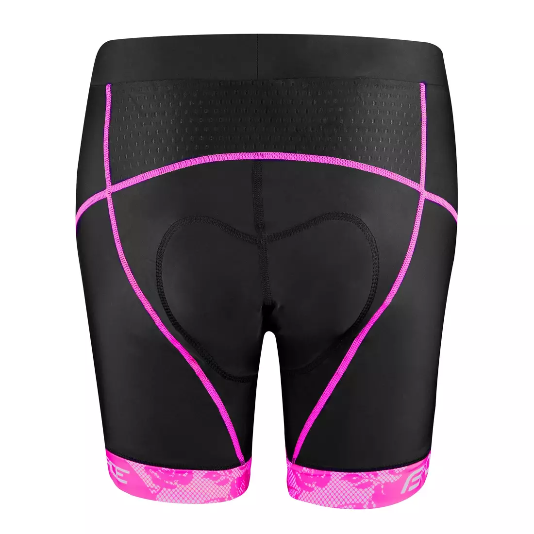 FORCE women's cycling shorts with an insert ROSE - pink 900237 