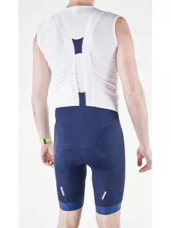 KAYMAQ PRO 30001 - men's bib shorts, HP Carbon, color: Navy Blue