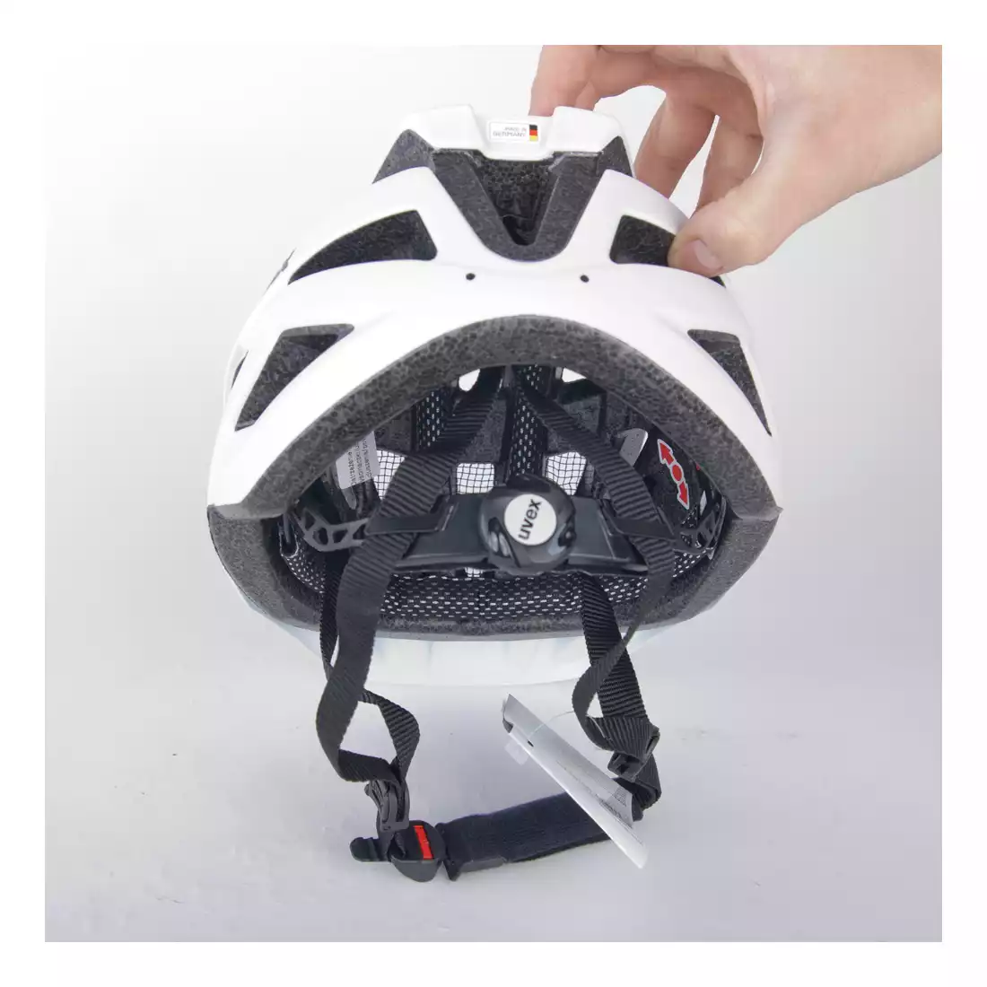 Inzet Omgeving Remmen Bicycle helmet UVEX I-vo cc white matt | MikeSPORT