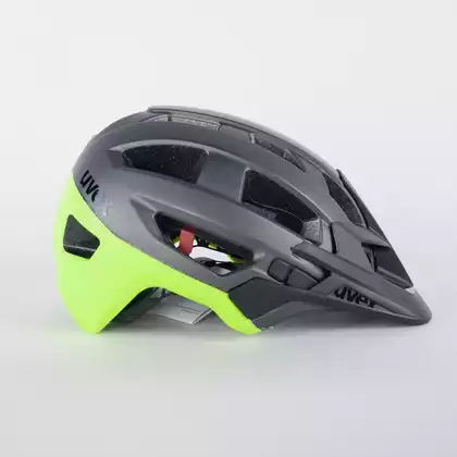 Bicycle helmet enduro UVEX FINALE 2.0 black matt fluor green