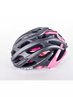 LAZER BLADE+ road bicycle helmet Rollsys&amp;#x00AE; black-pink matte