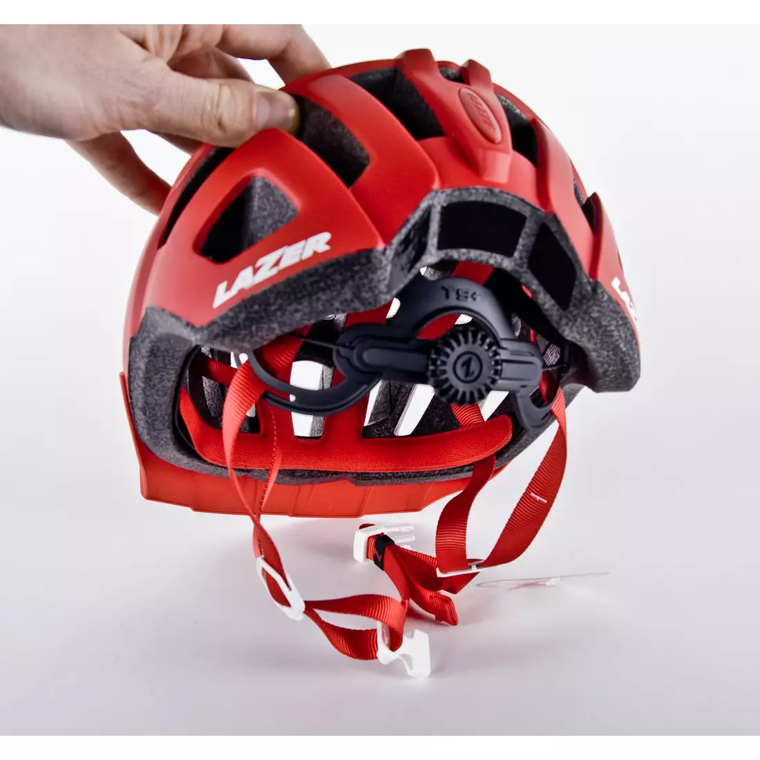 LAZER ROLLER MTB bicycle helmet TS+ red matte