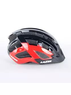 Lazer bicycle helmet Petit DLX Matte Black Red Uni +Led