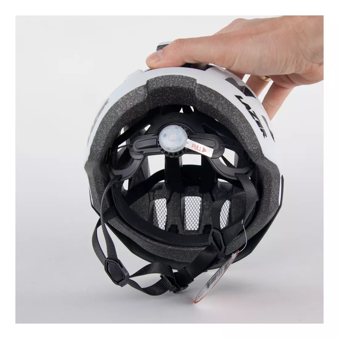 Lazer bicycle helmet Petit DLX Matte White Uni +Led