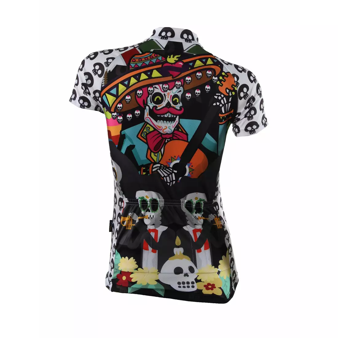 MikeSPORT DESIGN CHICANO SKULL women's cycling jersey