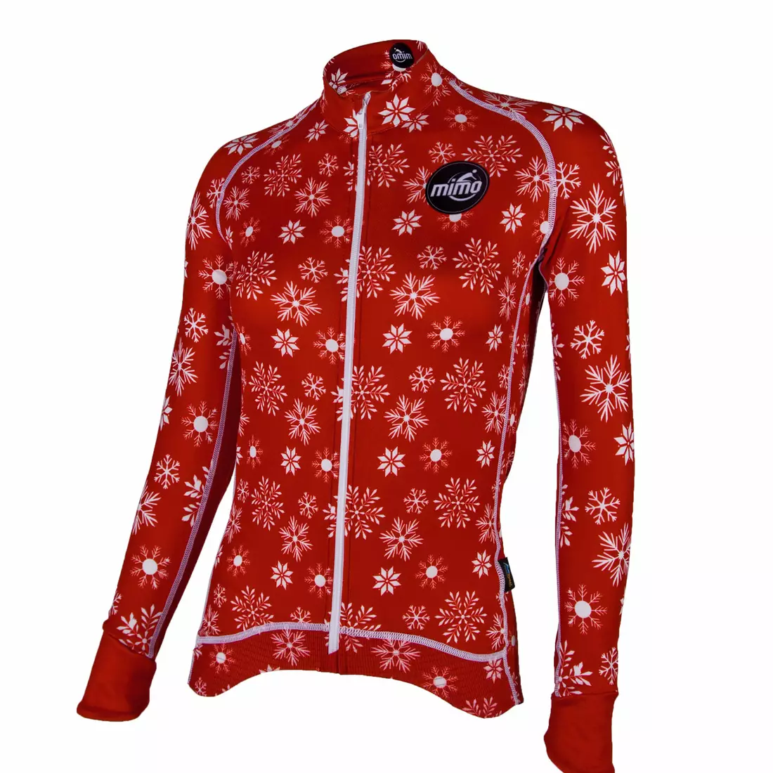 MikeSPORT DESIGN SNOWFLAKE women's cycling sweatshirt