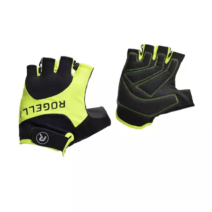 ROGELLI Arios cycling gloves, fluor yellow