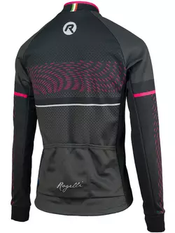 ROGELLI BELLA  women's cycling jersey, black-gray-pink