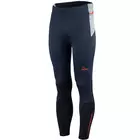 ROGELLI BROADWAY 830.741 men's insulated running trousers blue and red