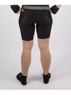 ROGELLI CAROU 3.0 women's cycling shorts black-gray-pink 010.258