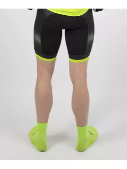 ROGELLI Men's cycling shorts with braces ISPIRATO 2.0 black-fluo