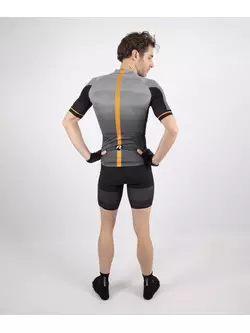 ROGELLI PENDENZA pro cycling jersey gray-orange