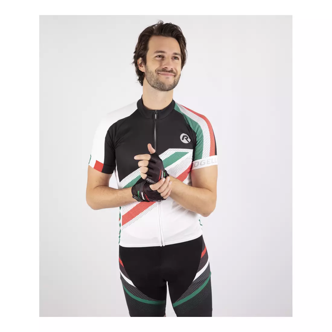 ROGELLI TEAM 2.0  bicycle jersey white
