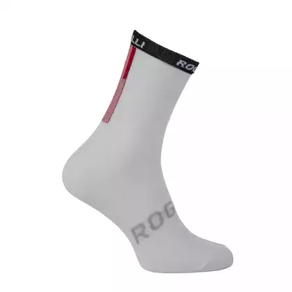 ROGELLI TEAM 2.0 cycling sports socks white