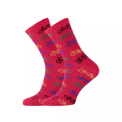 SUPPORTSPORT socks CYCLING PASSION pink