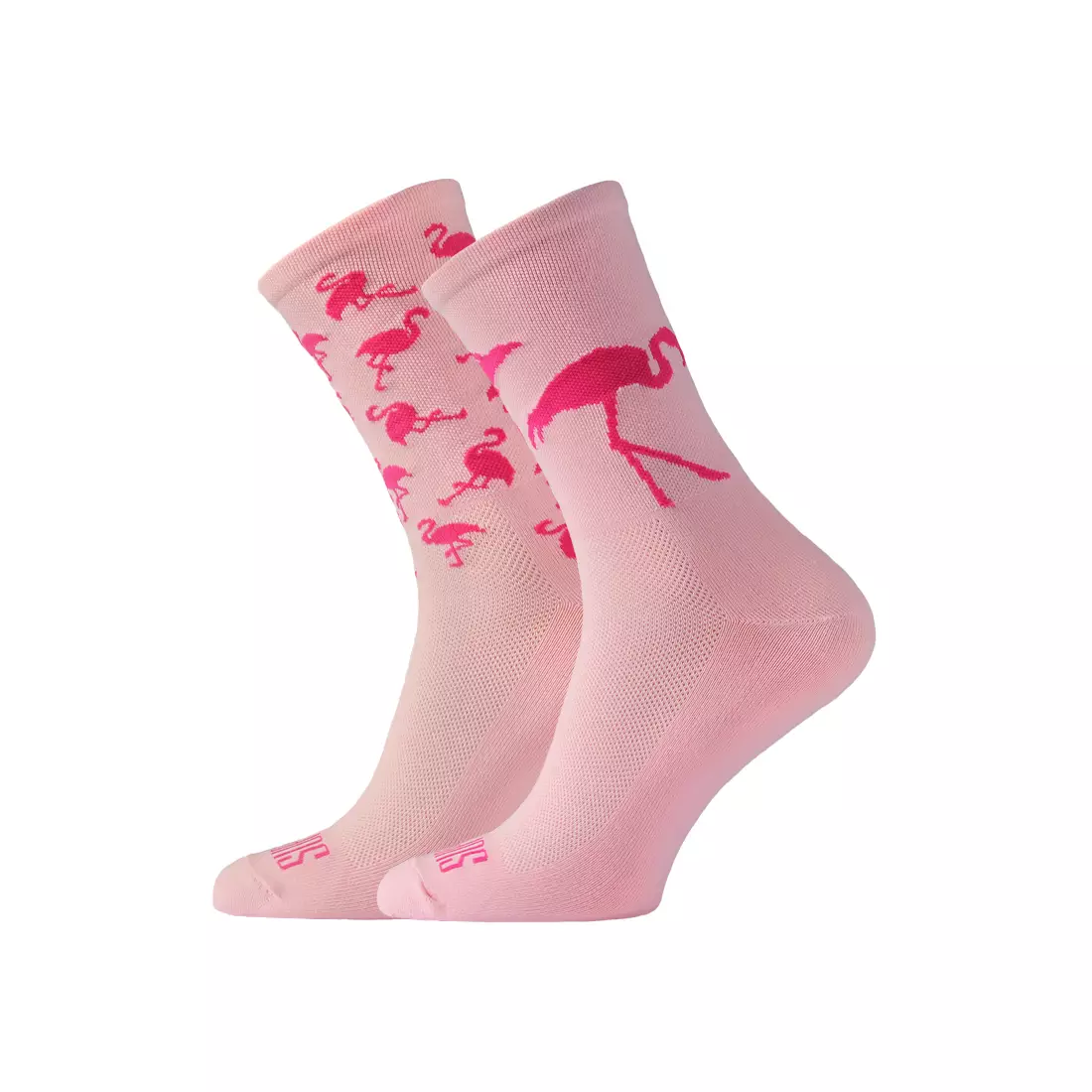 SUPPORTSPORT socks FAMOUS FLAMINGOS pink