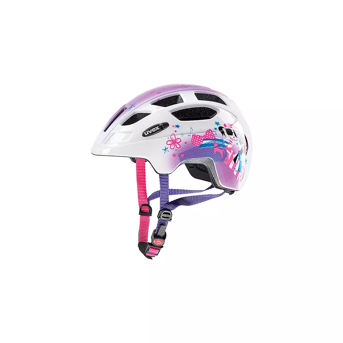 UVEX FINALE JUNIOR PINK GIRL bicycle helmet