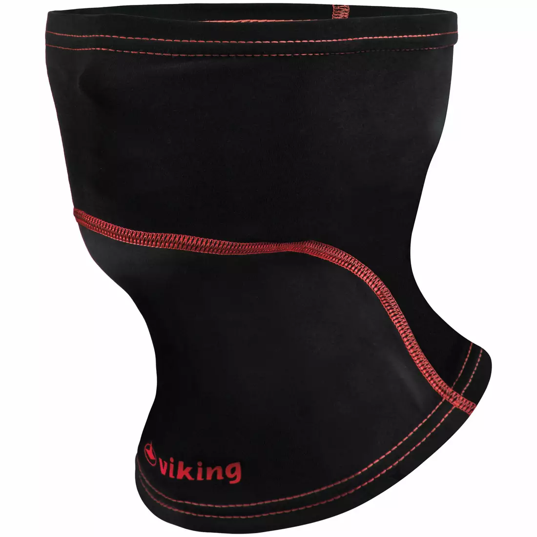 VIKING Gore Windstopper mask tube collar 290/17/2004-34 Parker black with red stitching