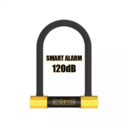 anti-theft clasp ONGUARD Smart Alarm 8266 U-LOCK  - 16mm 124mm 208mm