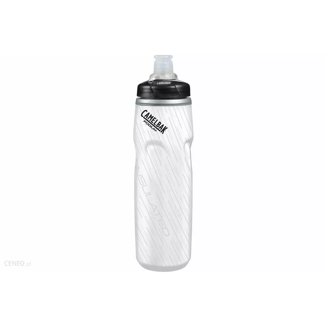 Camelbak SS17 Podium Big Chill thermal bicycle bottle 25oz/ 750 ml Clear/Logo