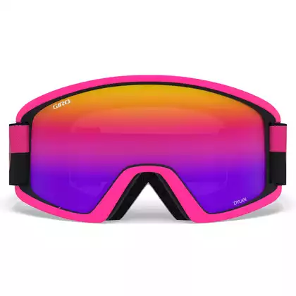 Ski / snowboard goggles GIRO DYLAN BLACK PINK THROWBACK GR-7094553