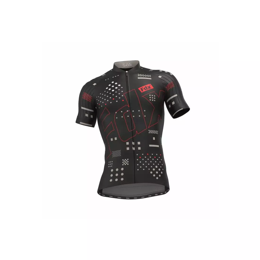 FDX 1860 men's bicycle shirt Black