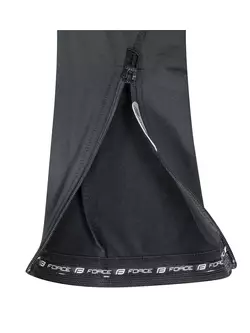 FORCE F58 900425 insulated cycling shorts, black fluo