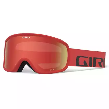 Winter goggles GIRO CRUZ RED WORDMARK - GR-7083045