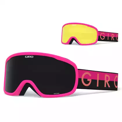 Winter goggles GIRO MOXIE PINK THROWBACK - GR-7094575