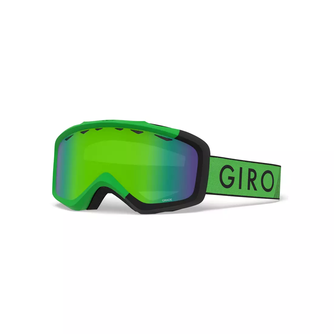 Junior ski / snowboard goggles GRADE BRIGHT GREEN BLACK ZOOM GR-7083102