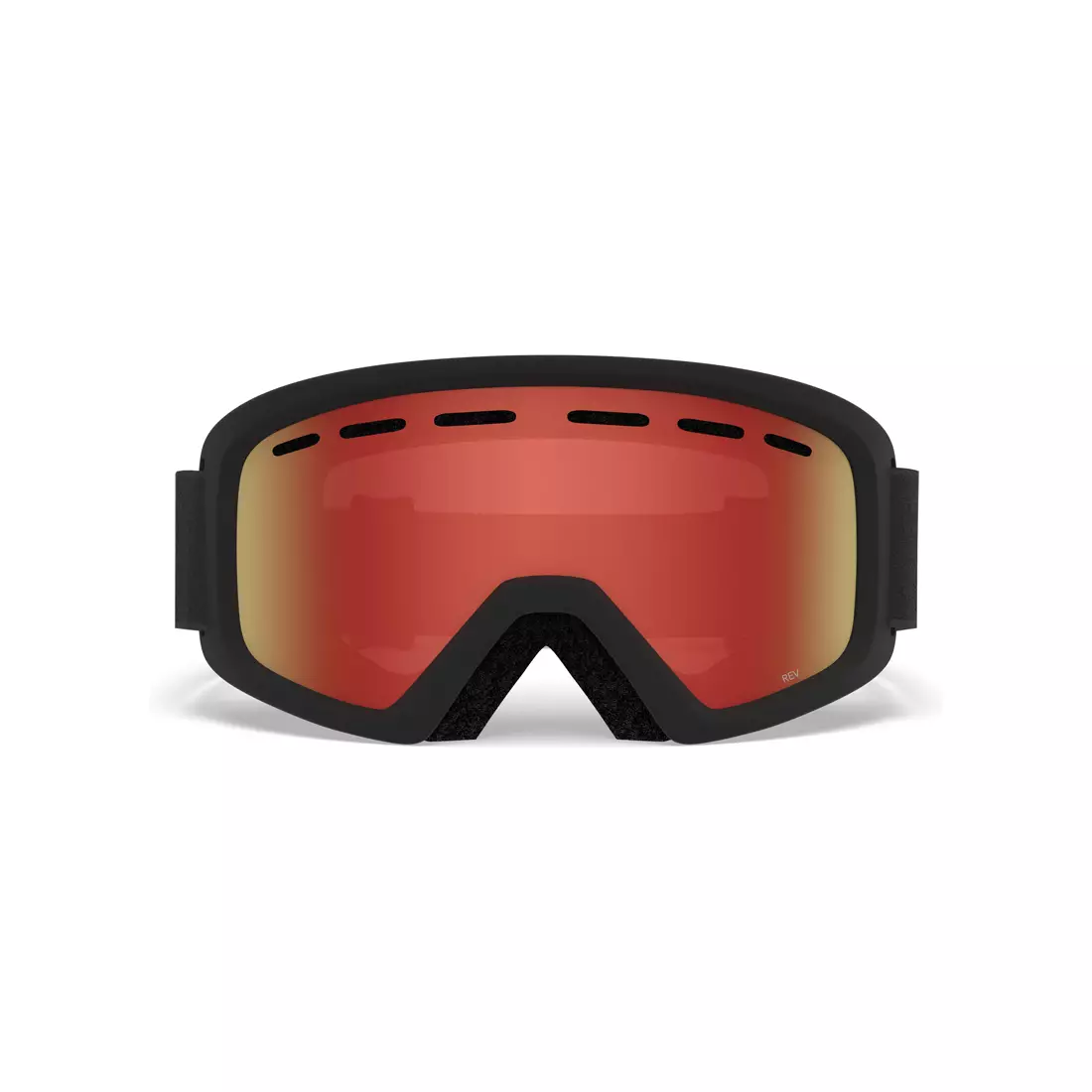 Junior ski / snowboard goggles REV BLACK ZOOM GR-7094685