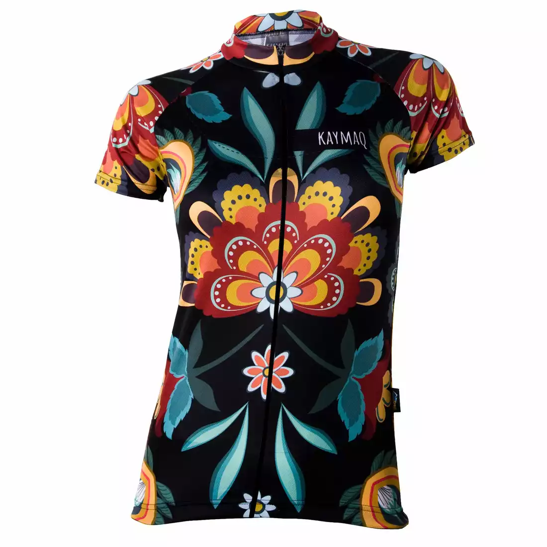 KAYMAQ DARK FOLK Women's cycling short sleeve jersey