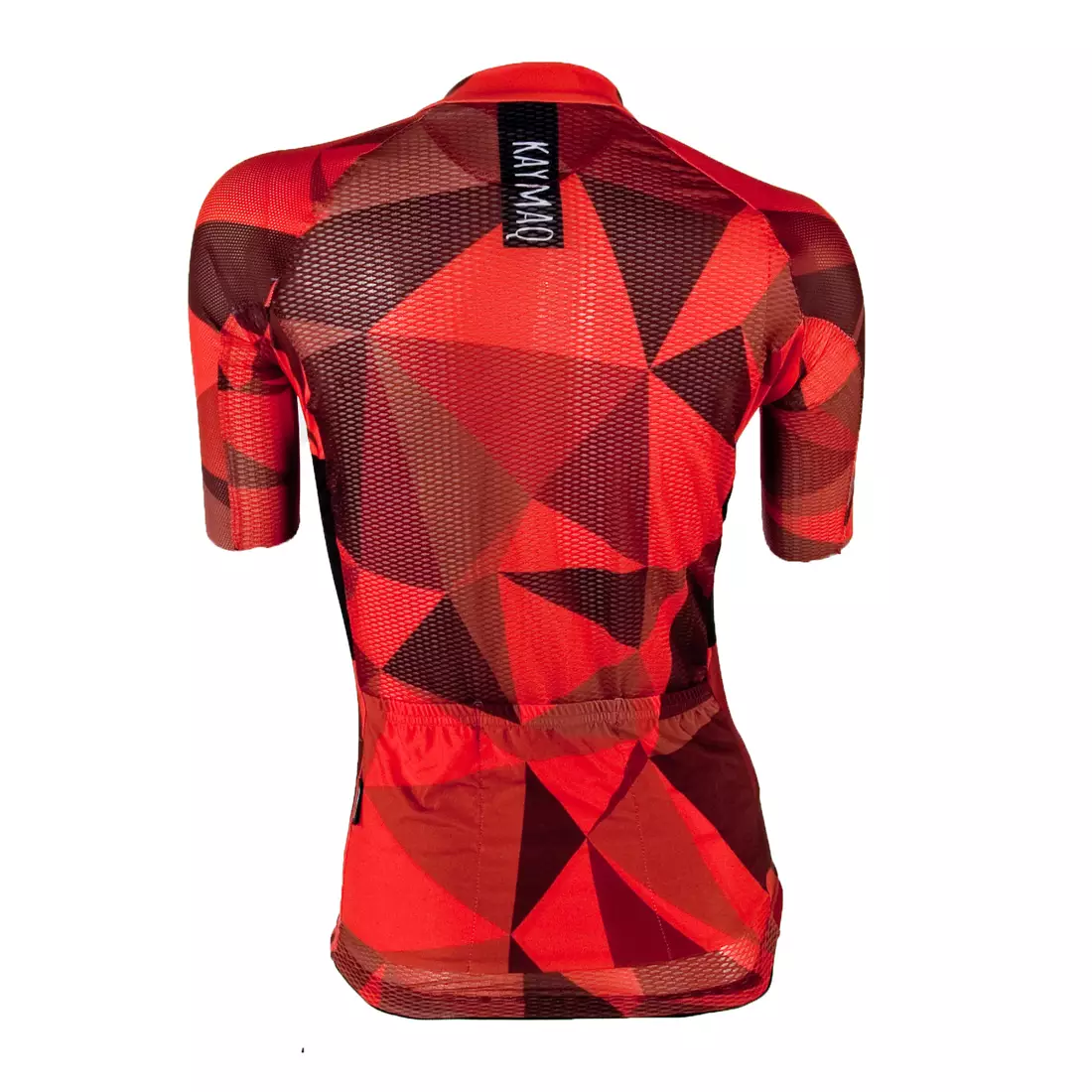 KAYMAQ RPS women's cycling jersey, red