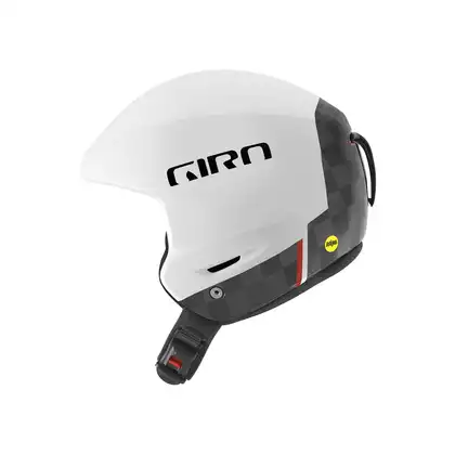 Ski/snowboard helmet GIRO AVANCE SPHERICAL MIPS matte white carbon 