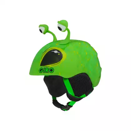 Ski/snowboard helmet GIRO LAUNCH PLUS bright green alien 